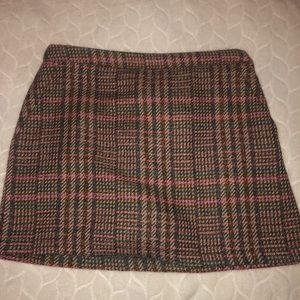 FOREVER 21 PLAID SKIRT